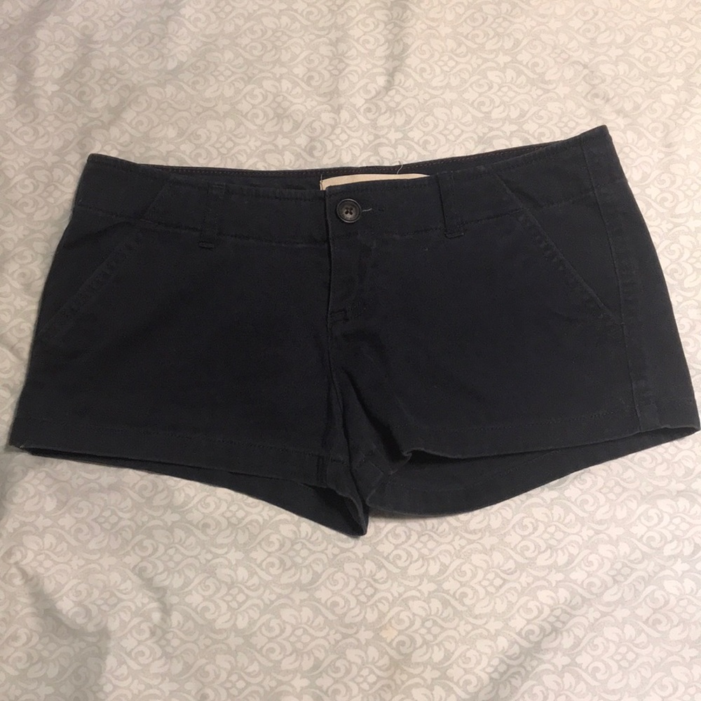 Hollister Blue Khaki Shorts